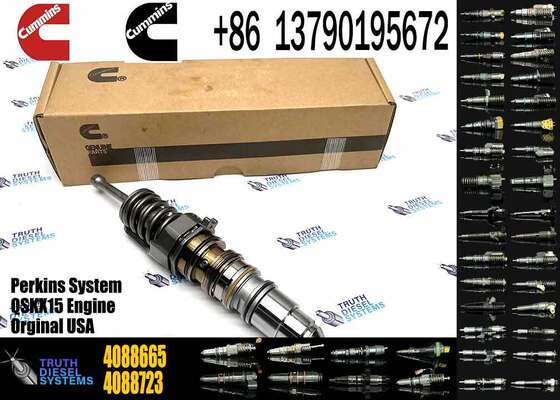 Genuine New for Cu mmins ISX QSX15 CM870 CM871 Engine Diesel Engine Fuel Injector 4088665 for Heavy Duty Truck Excavator Parts