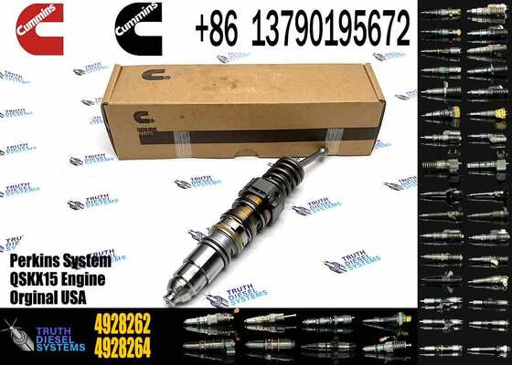 Factory Price Engine Parts ISX15 New Construction Machinery Parts Fuel Injector for QSKX15 Diesel Engine OEM 4928262 4384260 Stainless Steel 1 Year WarrantyCommon Rail Injector 4928260 2874505 4903472