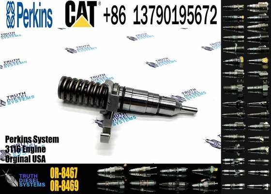 New Diesel Engine Injector Set for Ca-terpillar C3116 Common Rail Including 0R-3580 0R-0471 0R-8467 9Y-4982 127-8220 107-7734