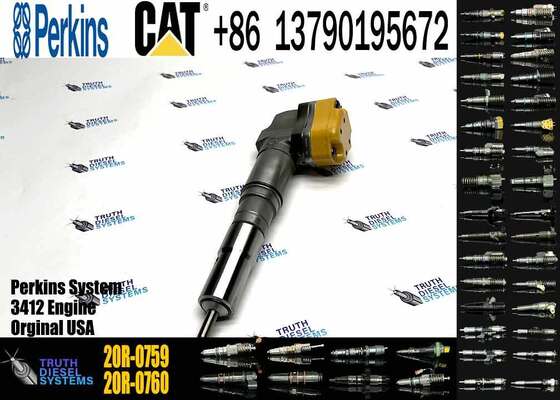 C3126 Common Rail Diesel Engine Injection Valves 20R-0759 Injection Valves Injector 20R-0759 for Ca-terpillar C3126