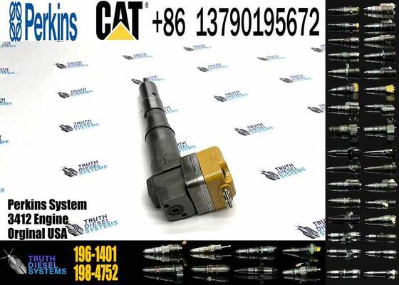 High Quality Fuel Injector 196-1401 Diesel Engine Fuel Injector 196-1401 1961401 for CAT D5N D6N 3126B 3512B