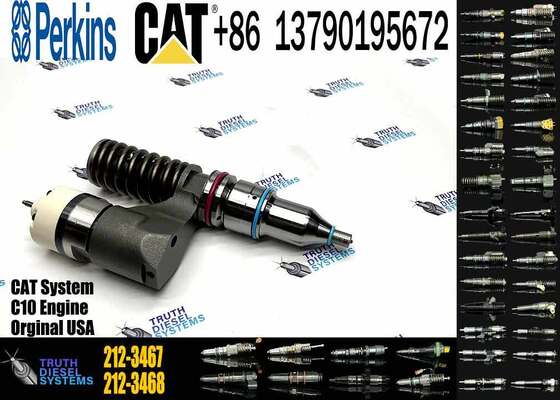 Excavator Injector 212 3467 2123467 212-3467 for C10 Engine Parts Diesel Nozzle Assembly