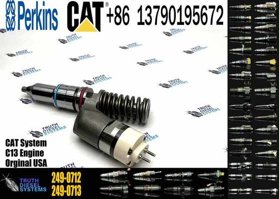 Diesel Engine Fuel Injector Excavator Accessories Diesel Motor Parts 249-0712 10R-3147 for CASE CAT966H CX31 TRUCK CAT725