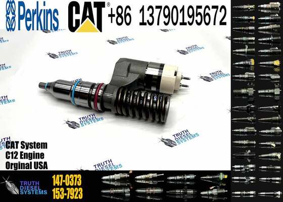 Completely New 147-0373 1470373 153-7923 10R-9595 10R9595 Excavator C12 Fuel Engine Injector 1537923