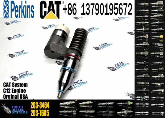 New Condition C12 Engine Diesel Fuel Injector 10R-0961 212-3469 203-3464 317-5279 350-7555 for Excavator Parts