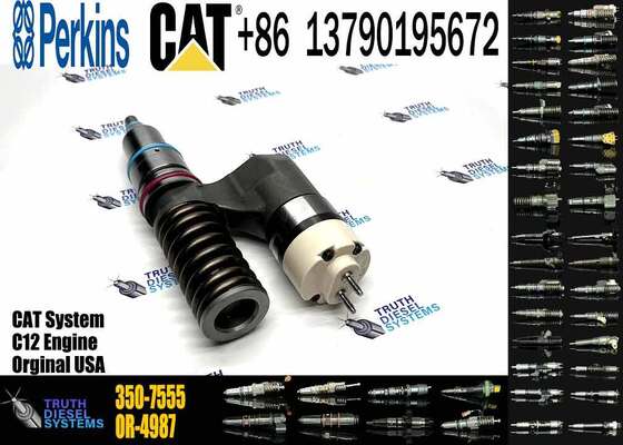 C10 C12 Engine Diesel Fuel Injector 350-7555 20R0056 212-3463 3507555 for 345B II 345B L 365B L 345B II MH 365B II 345B 365B
