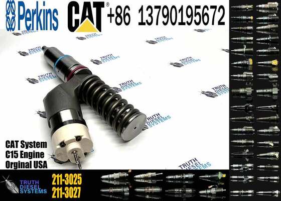 Excavator Injector 10R0955 10R-0955 2113025 211-3025 for C18 Engine Parts Diesel Nozzle Assembly