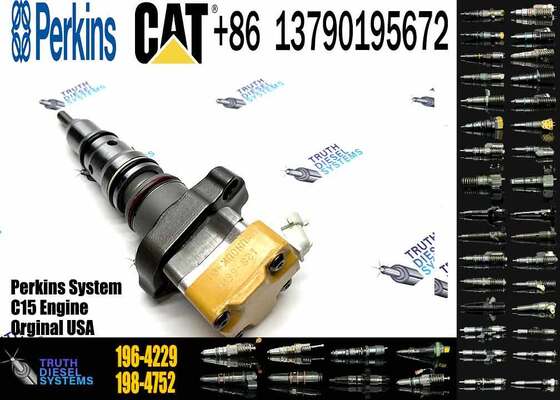 Engine Fuel Injector 10R0782 10R-0782 196-4229 1964229 for Cater-pillar Excavator Parts 3126B Engine Injector Assembly