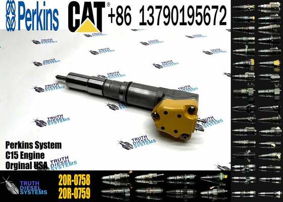 Excavator Injector 20R-0758 20R0758 232-1175 2321175 174-7526 1747526 159-0835 for 3126 Engine Parts Diesel Nozzle Assembly