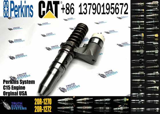 Common Rail Diesel Fuel Injector 392-0206 3920206 20R-1270 20R1270 for C-aterpillar C-AT Engine