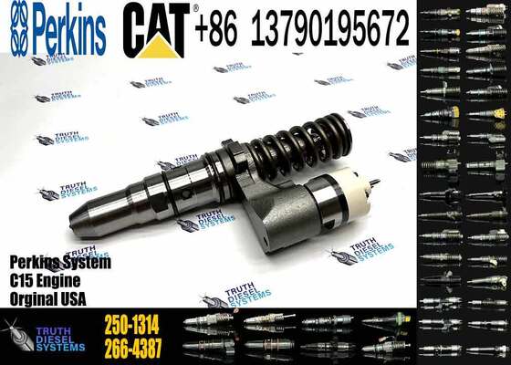 Diesel Fuel Injector 250-1314 2501314 10R-1290 10R1290 Injection Valves for Cater-pillar 3508B 3512B 3516B