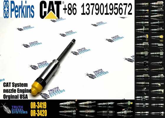 Engineering Machinery Spare Parts Fuel Injection Pencil Nozzle 4W7015 0R3419 4W-7015 0R-3419 for 3204 Engine 215B 931B