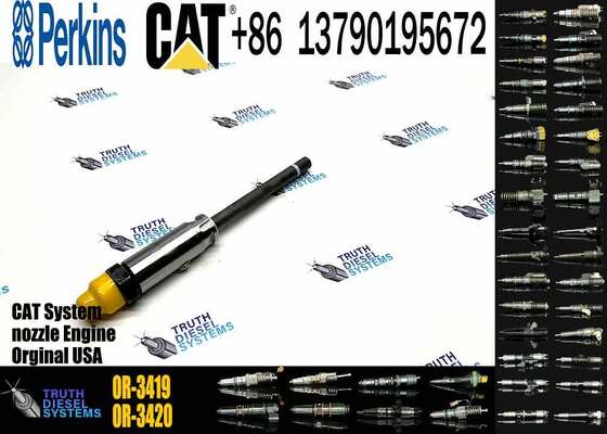 Engineering Machinery Spare Parts Fuel Injection Pencil Nozzle 4W7015 0R3419 4W-7015 0R-3419 for 3204 Engine 215B 931B
