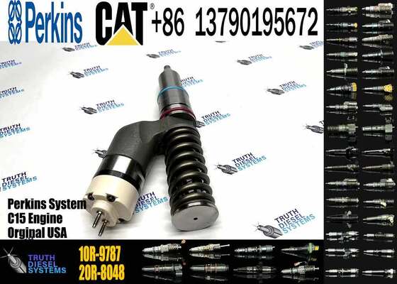Re-Manufactured High-Quality C18 Diesel Common Rail Injectors 10R-9787 253-0617 618-0750 4666771 for Diesel Engine