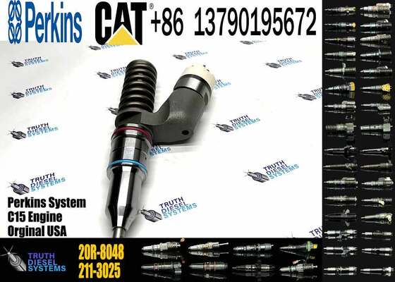 New Diesel Engine Injector 276-8307 374-0705 1OR-0724 253-0597 1OR-9787 20R-8048 Steel for C-aterpillar C18 C15 Common Rail