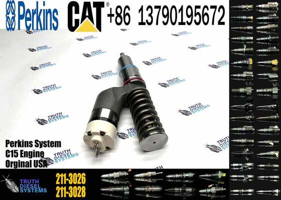 C15 C16 C18 3406E/3456 Diesel Fuel Injector 211-3025 10R-0955 211-3026 Common Fuel Injector Excavator Parts 10R-0724 10R-9787