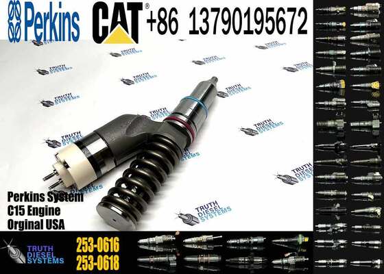 Excavator Loader Bulldozer Truck Engine Parts Fuel Injector 249-0713 253-0616 288-2077 326-4700 20430583 21458369 for Cat