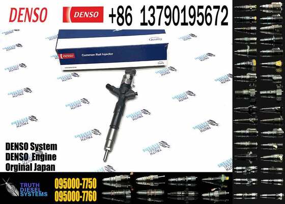 High Quality Common Rail Injector Diesel Fuel Injector 095000-7750 23670-39276 for Toyota