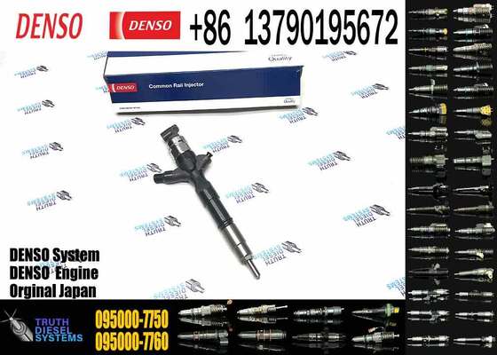 High Quality Common Rail Injector Diesel Fuel Injector 095000-7750 23670-39276 for Toyota