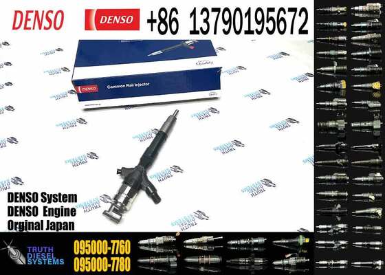 Common Rail Fuel Injector 23670-30300 095000-7760 095000-7761 for TOYO-TA Hilux Hiace 2KD-FTV