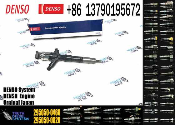 Genuine New Diesel Common Rail Fuel Injector 260100-6000, 295050-0460, 295050-0200 for 23670-30400, 23670-39365 Hilux 2KD-FTV