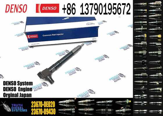 Fuel Injector 295700-0090 23670-0E020 for 2.8L 1GD 295700-0512 295700-0530 295700-0150 295700-0520