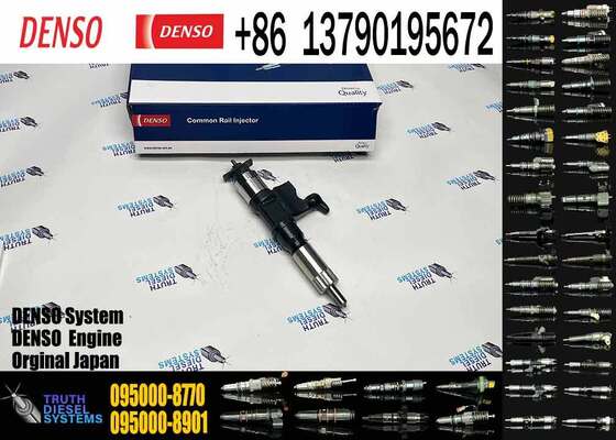 Genuine Diesel Common Rail Fuel Injector 095000-8770, 095000-8771, 095000-8100, VG1038080007, VG1096080010