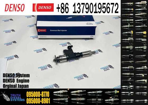 Genuine Diesel Common Rail Fuel Injector 095000-8770, 095000-8771, 095000-8100, VG1038080007, VG1096080010