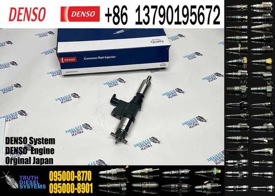 Genuine Diesel Common Rail Fuel Injector 095000-8770, 095000-8771, 095000-8100, VG1038080007, VG1096080010