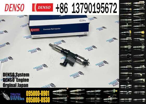 Diesel Fuel Injector 095000-1211 095000-0809 095000-0801 095000-6373 095000-8901 for Excavator Spare Parts