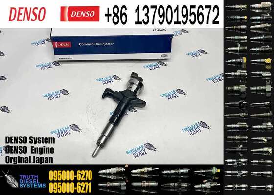 Quality Fuel Injector 095000-6300 1-15300436-1 095000-6270 8-97610254-4 095000-5980 8-97603099-1 095000-5516 8-97603415-7