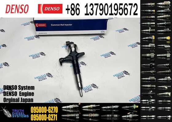 Quality Fuel Injector 095000-6300 1-15300436-1 095000-6270 8-97610254-4 095000-5980 8-97603099-1 095000-5516 8-97603415-7