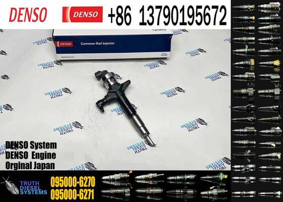 Quality Fuel Injector 095000-6300 1-15300436-1 095000-6270 8-97610254-4 095000-5980 8-97603099-1 095000-5516 8-97603415-7
