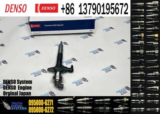 Fuel Injector 095000-6271 8-97610254-1 095000-6272 8-97610284-1 for Isuzu 6UZ1 Machinery Parts