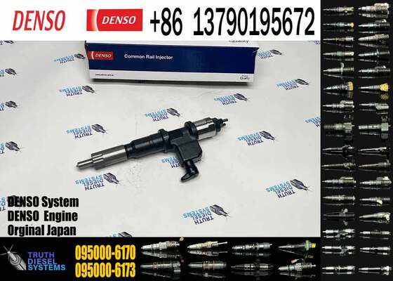 Common Rail Injector 095000-6170 8-98055863-2 Suitable for the ME302507 diesel Injection System of the 4M50 Engine