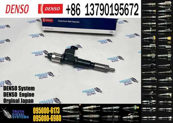 Diesel Fuel Injector 095000-6170 095000-6172 095000-6173 8-98055863-0 8-98058863-2 8-98058863-3 for Hino D-MAX 4JJ1 Engine