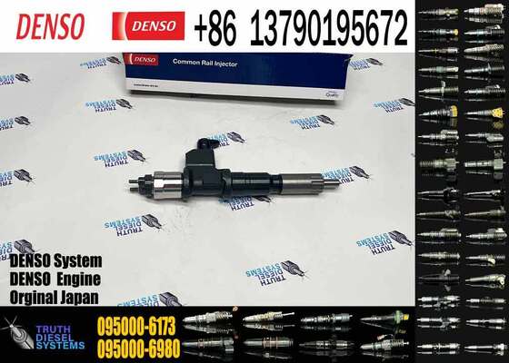 Diesel Fuel Injector 095000-6170 095000-6172 095000-6173 8-98055863-0 8-98058863-2 8-98058863-3 for Hino D-MAX 4JJ1 Engine