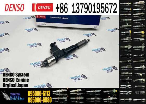 Diesel Fuel Injector 095000-6170 095000-6172 095000-6173 8-98055863-0 8-98058863-2 8-98058863-3 for Hino D-MAX 4JJ1 Engine
