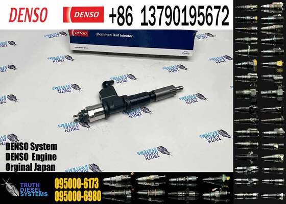 Diesel Fuel Injector 095000-6170 095000-6172 095000-6173 8-98055863-0 8-98058863-2 8-98058863-3 for Hino D-MAX 4JJ1 Engine