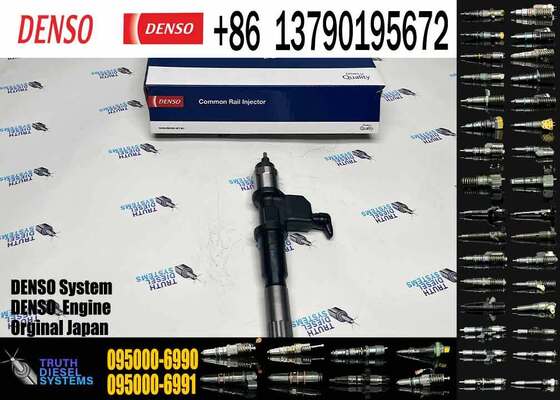 Truck Engine Parts Common Rail Diesel Fuel Injector 095000-6990 8-98011605-3
