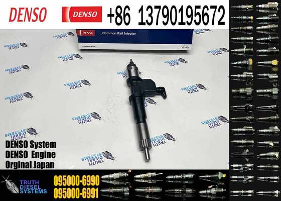Truck Engine Parts Common Rail Diesel Fuel Injector 095000-6990 8-98011605-3
