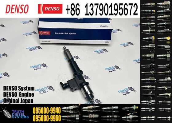 Truck Engine Parts Common Rail Diesel Fuel Injector 095000-9960 8-97435029-0