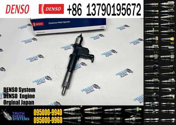 Truck Engine Parts Common Rail Diesel Fuel Injector 095000-9960 8-97435029-0