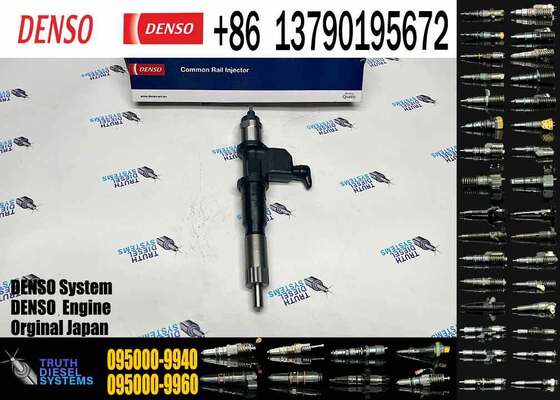 Truck Engine Parts Common Rail Diesel Fuel Injector 095000-9960 8-97435029-0