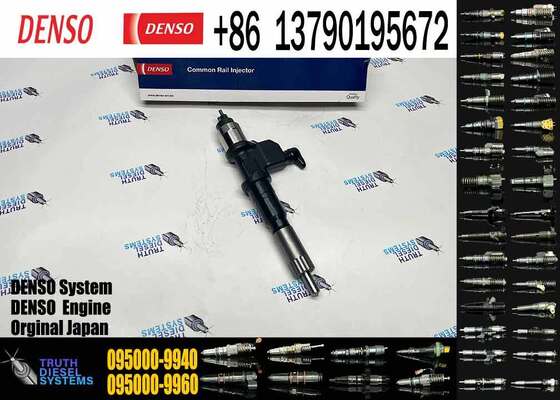 Truck Engine Parts Common Rail Diesel Fuel Injector 095000-9960 8-97435029-0