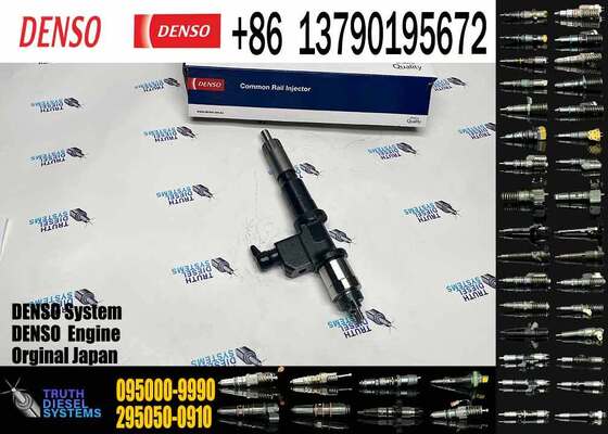 Truck Engine Parts Common Rail Diesel Fuel Injector 295050-0910 8-98159583-1