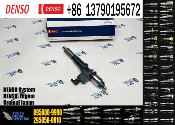 Truck Engine Parts Common Rail Diesel Fuel Injector 295050-0910 8-98159583-1