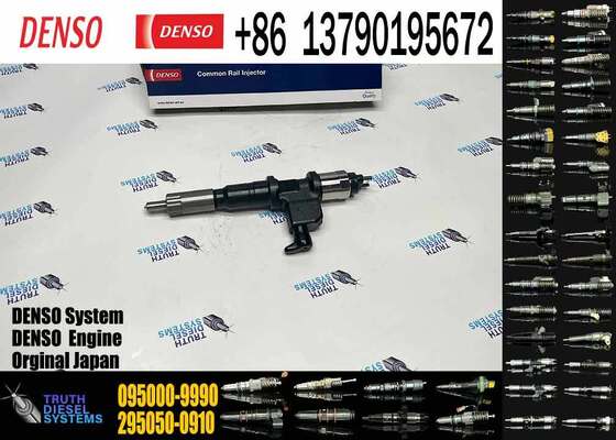Truck Engine Parts Common Rail Diesel Fuel Injector 295050-0910 8-98159583-1