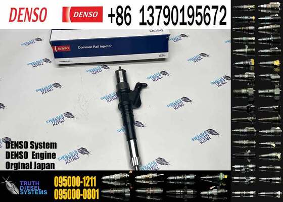 High Quality Common Rail Injector 6156-11-3300 095000-1211 for PC400-7 PC450-7 Excavator Injector Nozzle