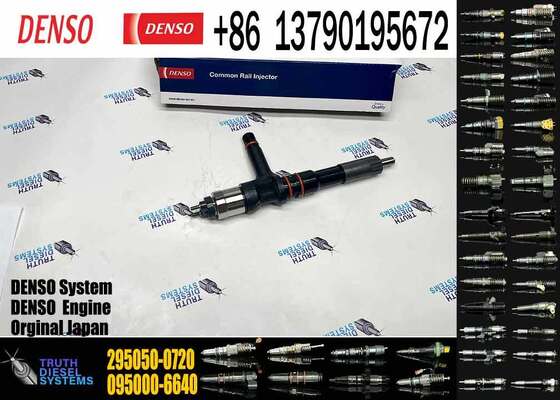295050-0720 Fuel Injector 6252-11-3100 for Komatsu PC400-8 SAA6D125 Diesel Engine Common Rail Injection
